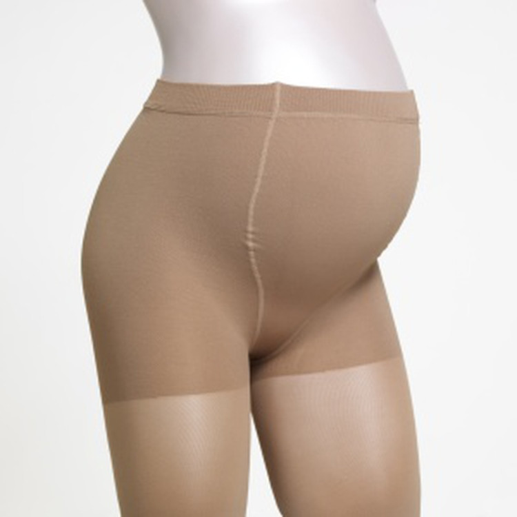 Колготки для беременных Sigvaris cotton 2-го класса компрессии бесшовные с хлопком, CO2-K-B