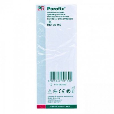 Пластырь Porofix (Порофикс) для пупочных грыж у младенцев, 4х12.5см ...