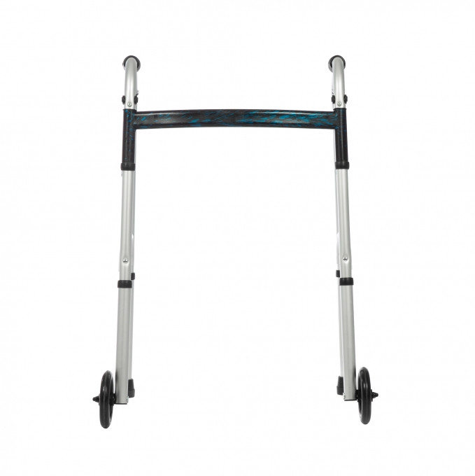 Ходунки Ortonica XR 205 складные двухколесные с противоскользящими опорами на задних ножках и ручками для складывания