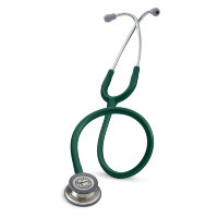 Стетоскоп Littmann Classic III двусторонняя головка высокой чувствительности, трубка темно-зеленая 69см, 5624