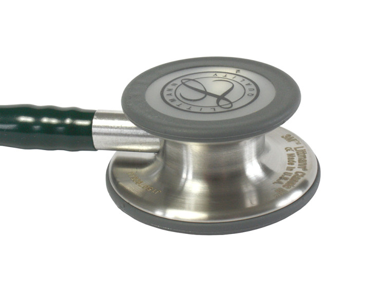 Стетоскоп Littmann Classic III двусторонняя головка высокой чувствительности, трубка темно-зеленая 69см, 5624