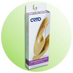 Стельки Orto concept tech (Орто Концепт Tech) ортопедические с жестким каркасом и покрытием из кожи