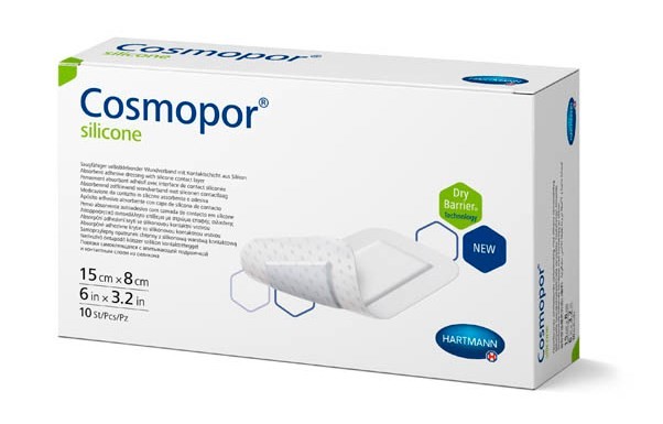 Cosmopor® silicone/ Кocмoпop силикон, 15х8см, 10 шт.
