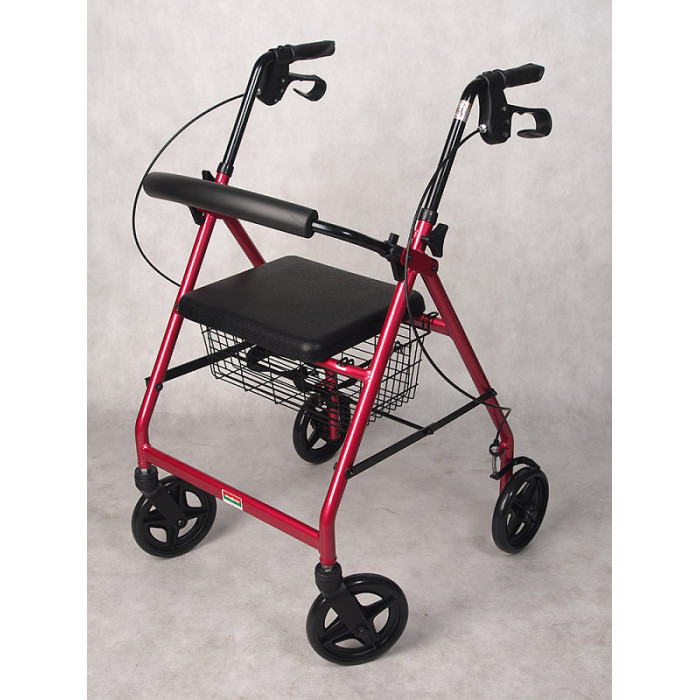 Ходунки-роллаторы Ergoforce, с сиденьем, складная, E-2224