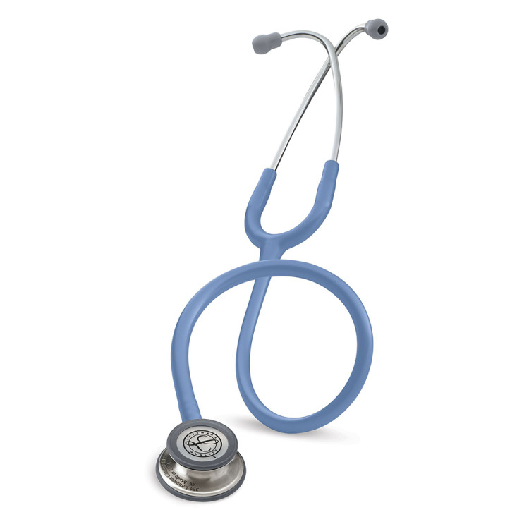 Стетоскоп Littmann Classic III двусторонняя головка высокой чувствительности, трубка небесно-голубого цвета 69см, 5630