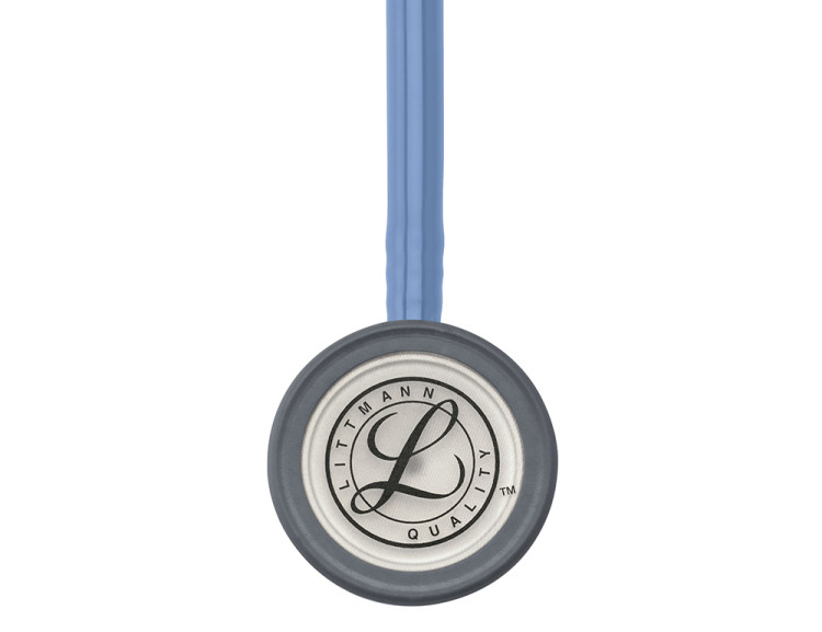 Стетоскоп Littmann Classic III двусторонняя головка высокой чувствительности, трубка небесно-голубого цвета 69см, 5630