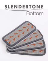 Накладки электродные к миостимуляторам Slendertone Bottom, гелевые, с 2-х сторон липкие поверхности, прямоугольные, 4 шт