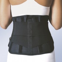 Бандаж поясничный Orliman защитный корсет на лямках для профилактики повреждений спины, T-420