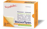 Повязка Воскопран 10х10см с Метилурациловой 10% мазью для заживления ран