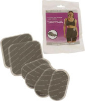 Накладки электродные к Slendertone Flex BT, для проведения процедур миостимуляции с шортами, 2 квадратные и 4 овальные