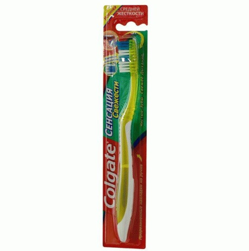 Colgate Зубная щетка Сенсация свежести средняя