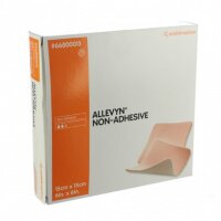 Повязка губчатая Allevyn Non Adhesive с антибактериальным действием, не прилипает к ране, 15х15см, 10шт, 66000093