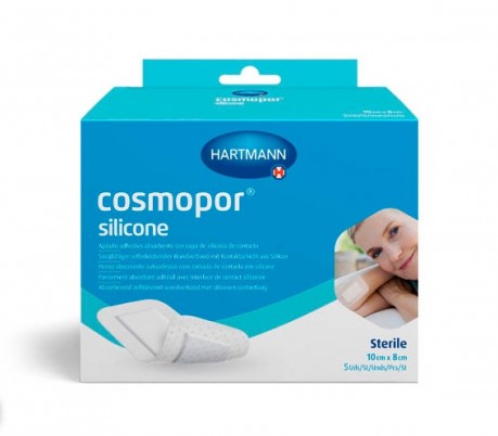 Cosmopor® silicone/ Кocмoпop силикон, 10х8см, 5 шт.