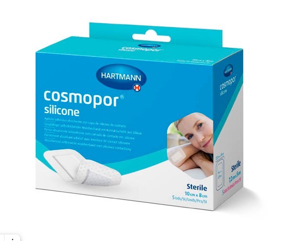Cosmopor® silicone/ Кocмoпop силикон, 10х8см, 5 шт.