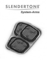 Накладки электродные к женскому миостимулятору Slendertone System Arms Female, с клейкой основой, 4 гелевые квадратные
