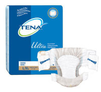 Подгузники для взрослых Tena Stretch Ultra Brief, размер XL (очень большой до 170 см), впитываемость 7 капель, 10 шт