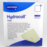 Повязка Гидроколл тин (Hydrocoll thin) 10х10см, гидроколлоидная самофиксирующаяся тонкая для заживления ран, 900758 (900942)