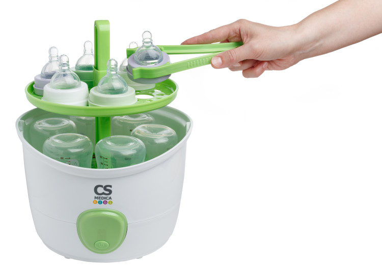 Стерилизатор CsSmedica Kids CS 28s Электронный паровой для предметов кормления ребенка