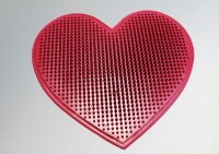 Коврик массажный Дельта-Терм / Delta-Term Сердце, точечный, профилактический массаж, материал на основе каучука, 1301