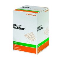 Повязка послеоперационная Opsite Flexigrid пленочная прозрачная, для защиты ран и фиксации повязок, 6х7см, 100шт, 4628