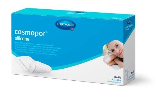 Cosmopor® silicone/ Кocмoпop силикон, 20х10см, 5 шт.