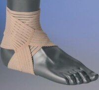 Бандаж голеностопный Otto Bock Elastic Ankle Support эластичный с компрессией, накладывается восьмеркой, 504