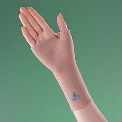 Бандаж лучезапястный OPPO Medical удлиненная модель для легкой фиксации суставов (лучезапястного и большого пальца) 2184