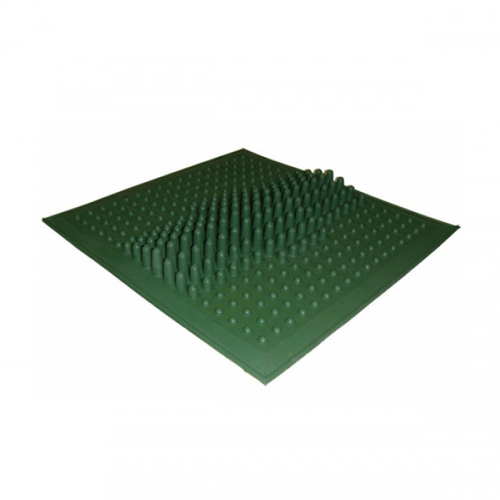 Коврик массажный для ног Россия резиновый размером 26х28см, ММ-26