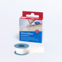 Пластырь Омнифилм (Omnifilm) фиксирующий влагостойкий прозрачный для чувствительной кожи на катушке 1.25см х5м, 900464