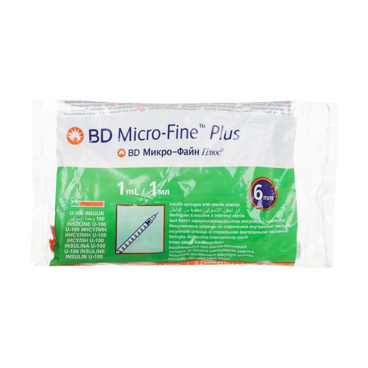 Shpric Insulinovyj Mikrofajn Plyus U 100 Obemom 1ml S Igloj G31 6 H 0 25mm Odnorazovyj 10sht Kupit V Moskve Cena Ot 133 Rub Dostavka