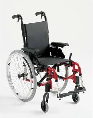 Кресло-коляска Invacare Action 3 Junior детская складная с подушкой, регулировкой ширины сиденья и высоты, с 3 до 15 лет