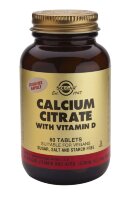 Солгар Кальция цитрат с витамином D3 Для профилактики и комплексной терапии остеопороза, восполнения кальция и D3, 60шт