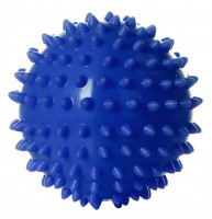 Мяч массажный Vega-165 игольчатый диаметром 7см, синий