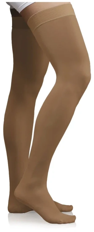 Компрессионные чулки Tonus Elast LuxMax  2-го класса компрессии, для терапии варикоза, для женщин с увеличенным объёмом бёдер, 0402