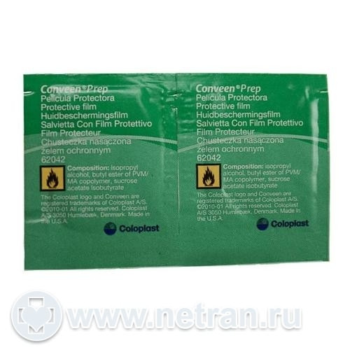 Conveen Защитная пленка "Преп", салфетки 1шт.