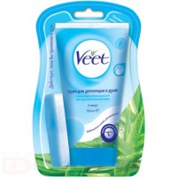 Крем для депиляции в душе Veet / Вит, для чувствительной кожи, Spa, удаляет волосы, придает гладкость, 150мл