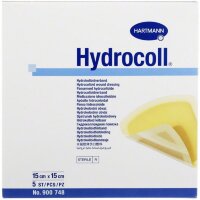 Повязка Гидроколл (Hydrocoll) гидроколлоидная самофиксирующаяся создает среду для заживления 15х15см, 900748
