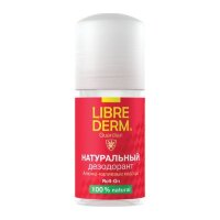 Дезодорант Либридерм / Librederm Натуральный, защищает от запаха пота и чрезмерного потоотделения, 50 мл