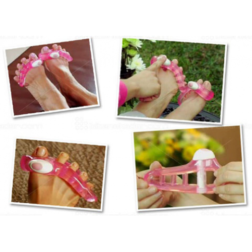 Массажер для ног Bradex / Брадекс, Счастливые Пальчики Плюс Pampered Toes, снимает усталость, на батарейках, KZ 0099