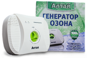 Генератор озона Алтай озонирование и ионизация для обеззараживания помещений до 70м2, 173