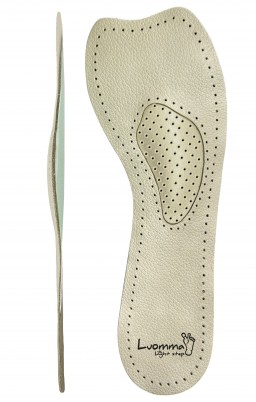 Полустельки ортопедические бескаркасные Luomma Greta при поперечном плоскостопии для модельной обуви, Lum301