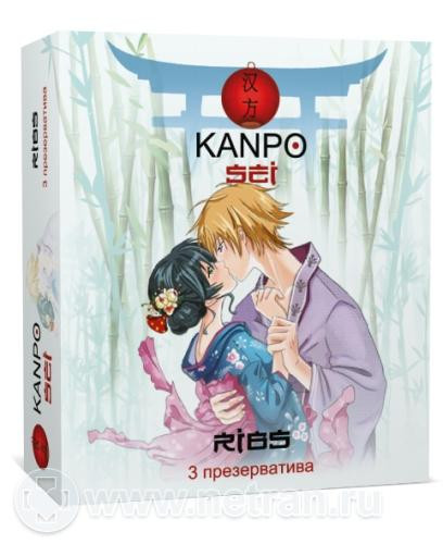 KANPO Sei ribbs Презервативы ребристые 3шт