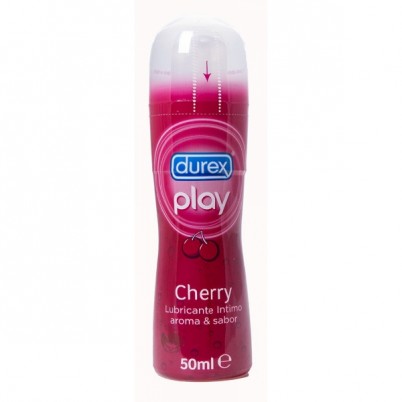 Гель - лубрикант Дюрекс / Durex Play Cherry, с фруктовым ароматом, сладкая на вкус, на водной основе, 50мл