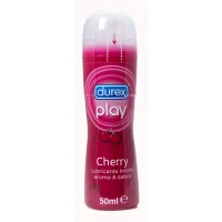 Гель - лубрикант Дюрекс / Durex Play Cherry, с фруктовым ароматом, сладкая на вкус, на водной основе, 50мл