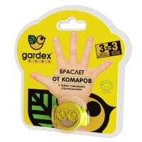 Браслет от укусов насекомых Гардекс / Gardex Baby, с тремя сменными картриджами, защищает, от 2х лет, 1 шт