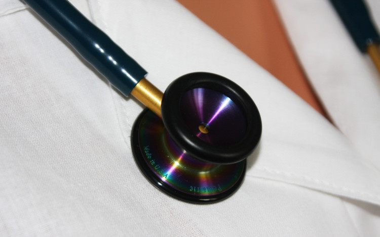 Стетоскоп Littmann Classic II Pediatric двухсторонний с трубкой цвета морской волны, 71см, 2153