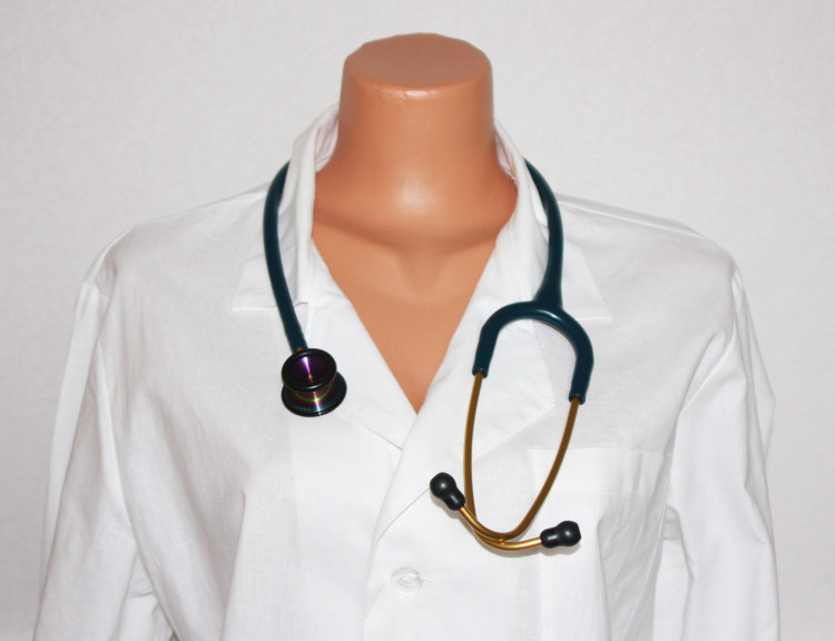 Стетоскоп Littmann Classic II Pediatric двухсторонний с трубкой цвета морской волны, 71см, 2153