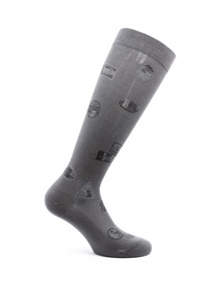 Гольфы Relaxsan Fancy Cotton Socks 1-го класса компрессии с массажной стелькой,  унисекс, 820