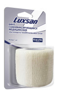 Бинт Luxsan (Люксан) самофиксирующийся медицинский эластичный на пропиленовой основе, 6см х4м