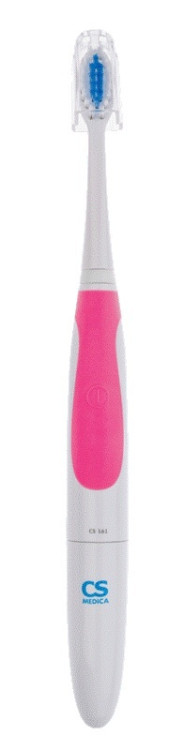 Зубная щетка CS-161 CS Medica SonicPulsar электрическая звуковая с прорезиненной рукояткой